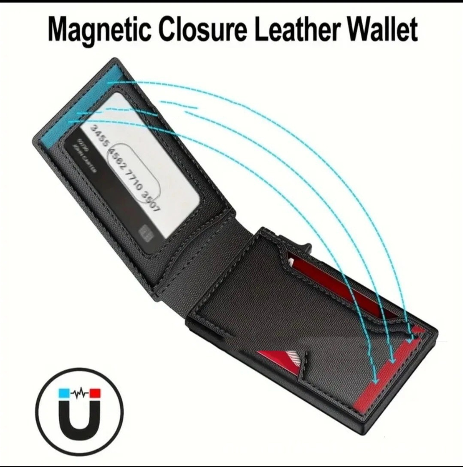 Carbon fiber-style tactical wallet
